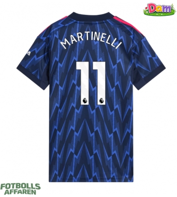 Arsenal Gabriel Martinelli #11 Bortatröja Kvinnor 2025-26 Kortärmad